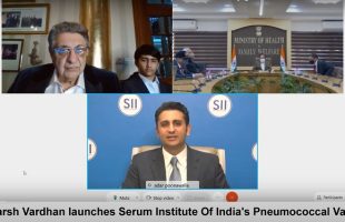 dr-harsh-vardhan-launches-serum-institute-of-indias-pneumococcal-conjugate-vaccine-pneumosil